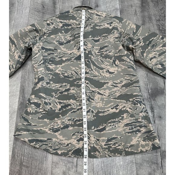 USAF Summer RABU Coat Ripstop Utility Jacket Womens 6 Short Tiger Stripe NEW - Picture 10 of 10